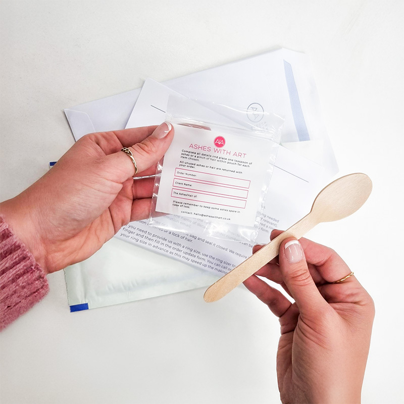 Sending Ashes or Hair