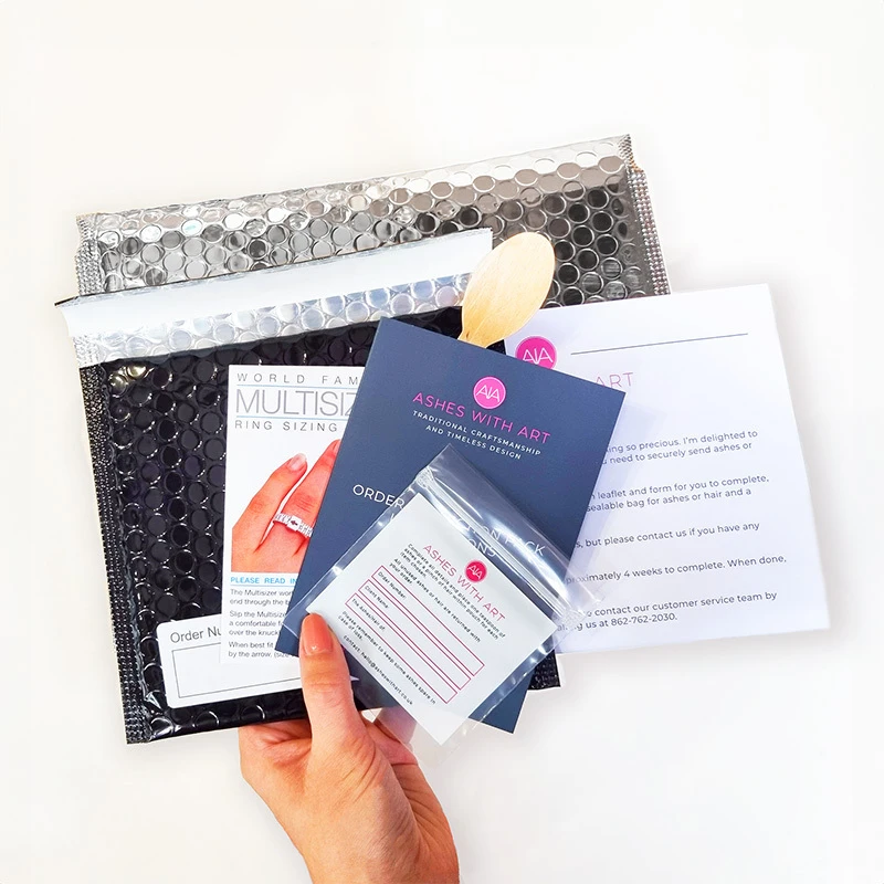 Sending Ashes or Hair