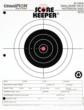 Champion Scorekeeper Targets Fluorescent Orange Bull - 50 yd. Small Bore Notebook 12/Pack