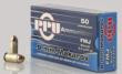 PPU Handgun Ammunition 9mm Makarov 93 gr FMJ 50/ct