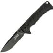 Master Cutlery Elite Tactical Backdraft Folding Knife 3 1/2" Blade Black