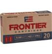 Hornady Frontier NATO Rifle Ammunition 5.56mm 62 gr FMJ 3060 fps 150/ct (Oriented)