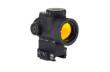Trijicon MRO Adjustable Green Dot Reflex Sight w/Full Co-Witness Levered Quick Release Mount - 1x25mm 2.0 MOA Dot Black Matte