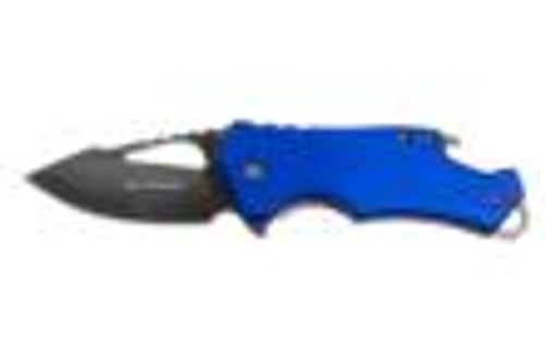 Sarge Knives Blue Fuse- Blue Pocket Knife & Bottle Opener