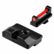 Truglo Fiber Optic Pro Sight Set Red Front Black Back for Glock MOS 17 19 34-35 45