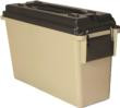 Berry's 40 Cal. Plastic Ammo Can (Tan) 9.25"L x 3.5" BW x 3.75"TW x 6.75" H