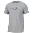 Huk Logo Short Sleeve Shirt Harbor Mist M
