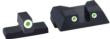 Beretta APX Tritium Night Sights - Green/White Dotss