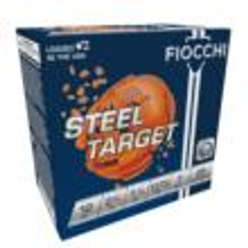 Fiocchi Target Steel Shotshells 12 ga 2-3/4" 1-1/8oz 1375 fps #7 25/ct