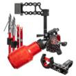 Cajun Bowfishing Winch Pro Kit RH Red