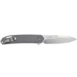 CRKT Bona Fide Silver Folding Knife 3 3/5" Blade Grey