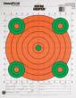 Champion Scorekeeper Targets Fluorescent Orange & Green Bull - 100 yd. Rifle Sight-In 12/Pack