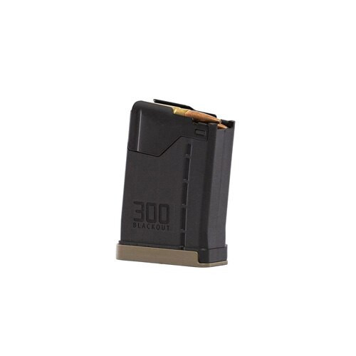 L5AWM® 20 MAGAZINE - 300 BLACKOUT, 10RD, OPAQUE BLACK
