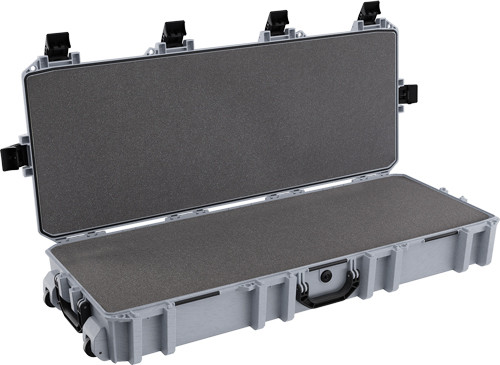CASE W/ WHEELS/FOAM 44" GRAYPELICAN VAULT TACTICAL RIFLE 