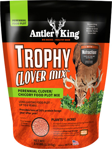 1/2 ACRE 3.5LB SPRING/FALLANTLER KING TROPHY CLOVER 