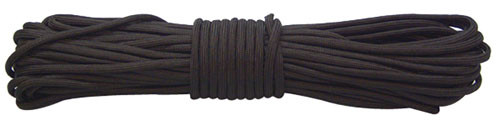 100 FEET BLACKRED ROCK 550 PARACHUTE CORD 