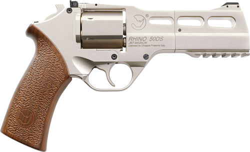 CO2 50DS NICKEL 6RDCHIAPPA RHINO .177 BB PISTOL 