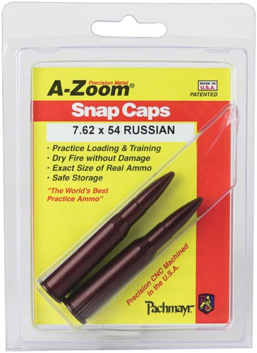 7.62X54R 2-PACKA-ZOOM METAL SNAP CAP 