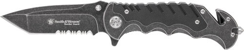 BLADE W/STRAP CUTTER/GLS BREKRS&W KNIFE BORDER GUARD 3.5" 