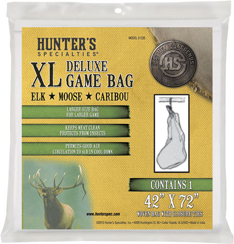 XL DELUXE 42"X72"HS FIELD DRESSING GAME BAG