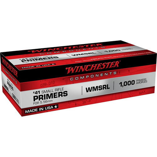 #41 SMALL RIFLE 5.56 NATO MILITARY PRIMERS 1,000/BOX