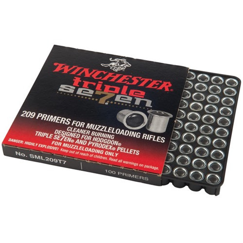 TRIPLE 7 #209 MUZZLE LOADING PRIMERS 100/BOX