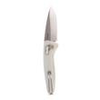 SOG Knives One-Zero AU Folding Knife 3-1/10 Drop Point Blade Silver Chrome