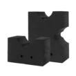 Allen Soft Rock Shooting Rest Front and Rear Combo Black