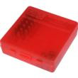 MTM Flip Top Ammo Box for 40/10mm/.45 ACP 100rd Clear Red