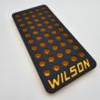 L.E. Wilson Reloading Tray .380" 50 Hole Black/Yellow