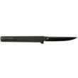 CRKT CEO Flipper Folding Knife 3-3/8" Straight Back Blade Black