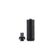 IWI Silencer 6K Direct Thread Suppressor 6mm Nickel Alloy/Stainless Steel 1/2"-28 HUB-T Mount Black