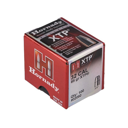 XTP .32 CALIBER (0.312'') 85GR JACKETED HOLLOW POINT 100/BOX
