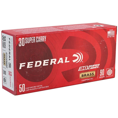 CHAMPION TARGET 30 SUPER CARRY 90GR FULL METAL JACKET 50/BOX