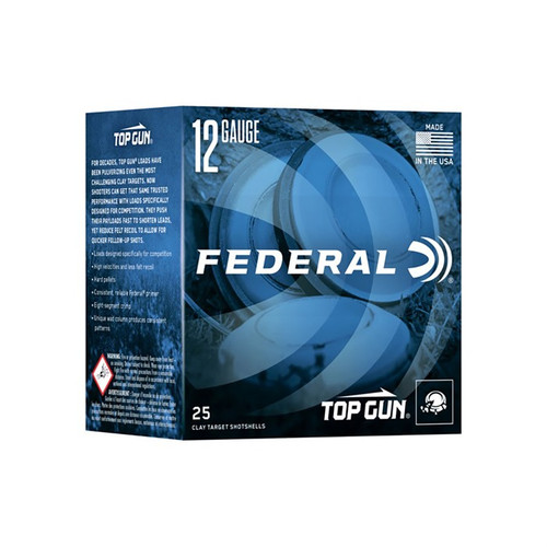 FED TOP GUN 12GA 2.75" #7.5 1 OZ 25/