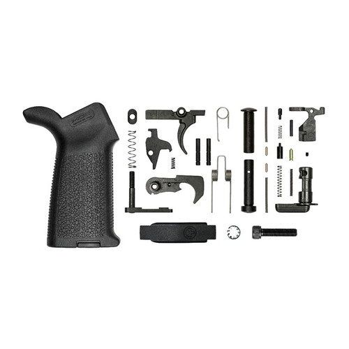 LOWER PARTS KIT W/ MOE GRIP FOR AR-15 BLACK