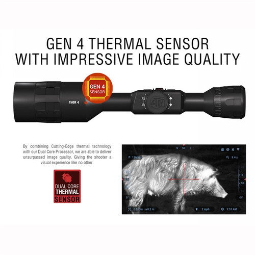 1-10X THOR 4 640X480 THERMAL SCOPE