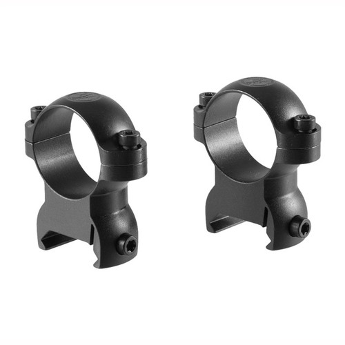 30MM HIGH RINGS MATTE BLACK