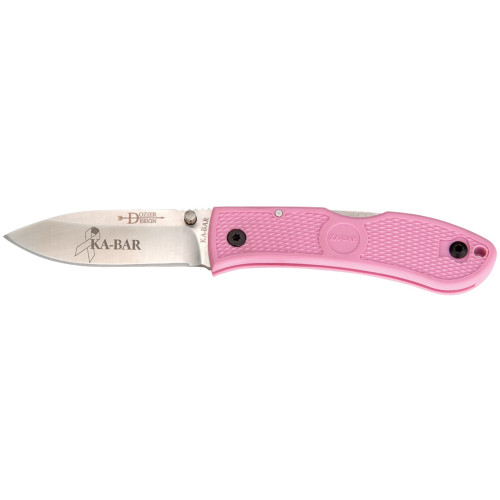 KBAR DOZIER FLDG HNTR 3" PINK