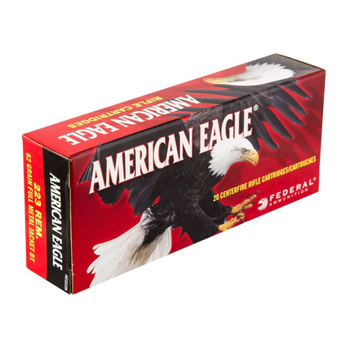 FED AM EAGLE 223 REM 62GR FMJ 20/500