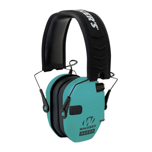 WALKER'S RAZOR SLM ELEC MUFF TEAL