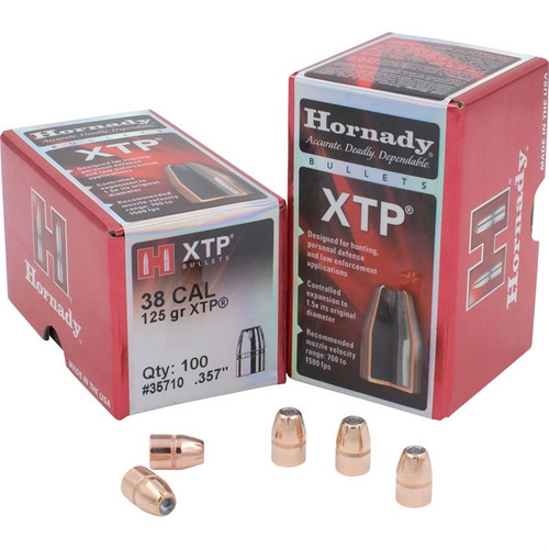 XTP® 38 CALIBER (0.357'') 125GR JACKETED HOLLOW POINT 100/BOX
