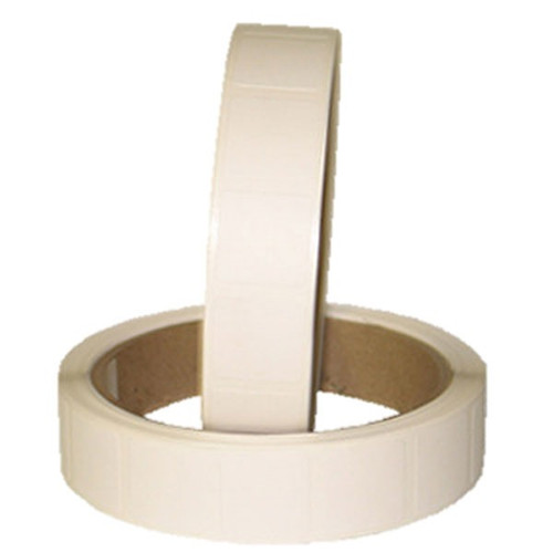 1'' SQUARE WHITE PASTERS 1,000/ROLL