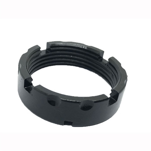 AR-15 BILLET CASTLE NUT BLACK