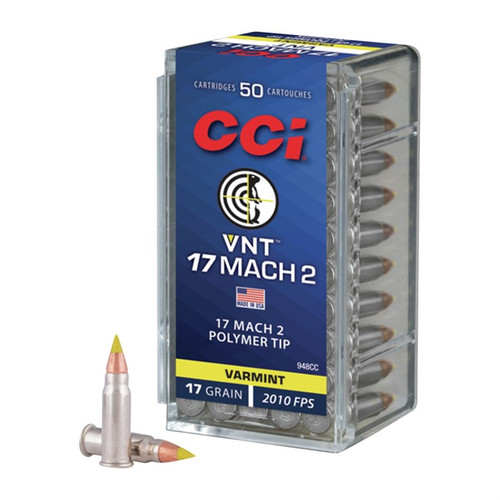 CCI 17 MACH 2 17GR VRMNT TIP 50/5000