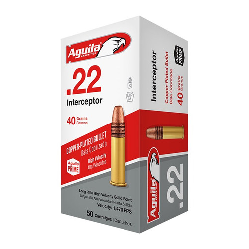 AGUILA 22LR INTERCEPTOR 40GR 50/BOX