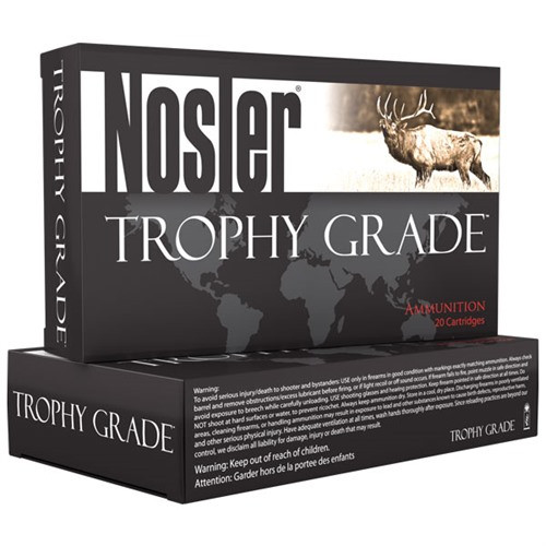 NOSLER TROPHY GRADE AMMO 28 NOSLER 160GR ACCUBOND 20/BX