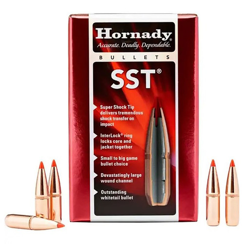 SST 7.62MM CAL. (.310'') 123GR POLYMER TIP BOAT TAIL 100/BOX