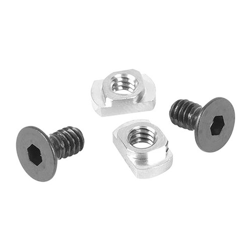M-LOK NUTS STAINLESS STEEL 2PK
