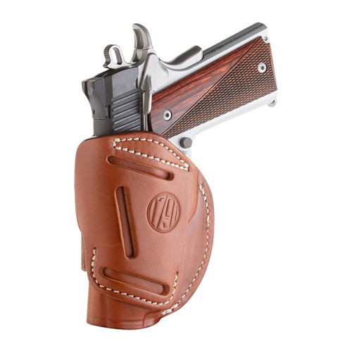 4 WAY HOLSTER CLASSIC BROWN RH SIZE 1